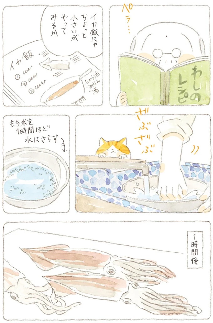 船を猫たちが港でお出迎え。じいちゃんも愛猫に起こされる穏やかな島の朝／ねことじいちゃん7（画像13/143枚目）