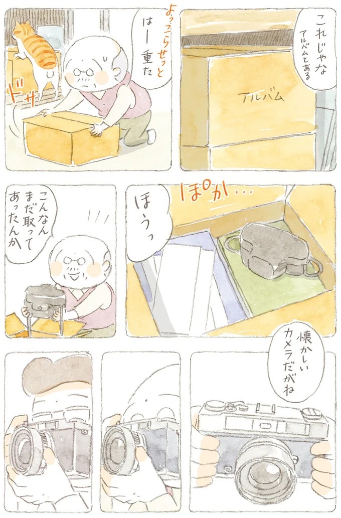 押入れで見つけた50年前のカメラ。じいちゃんにたちまち蘇る家族との懐かしい日々／ねことじいちゃん7（画像3枚目）
