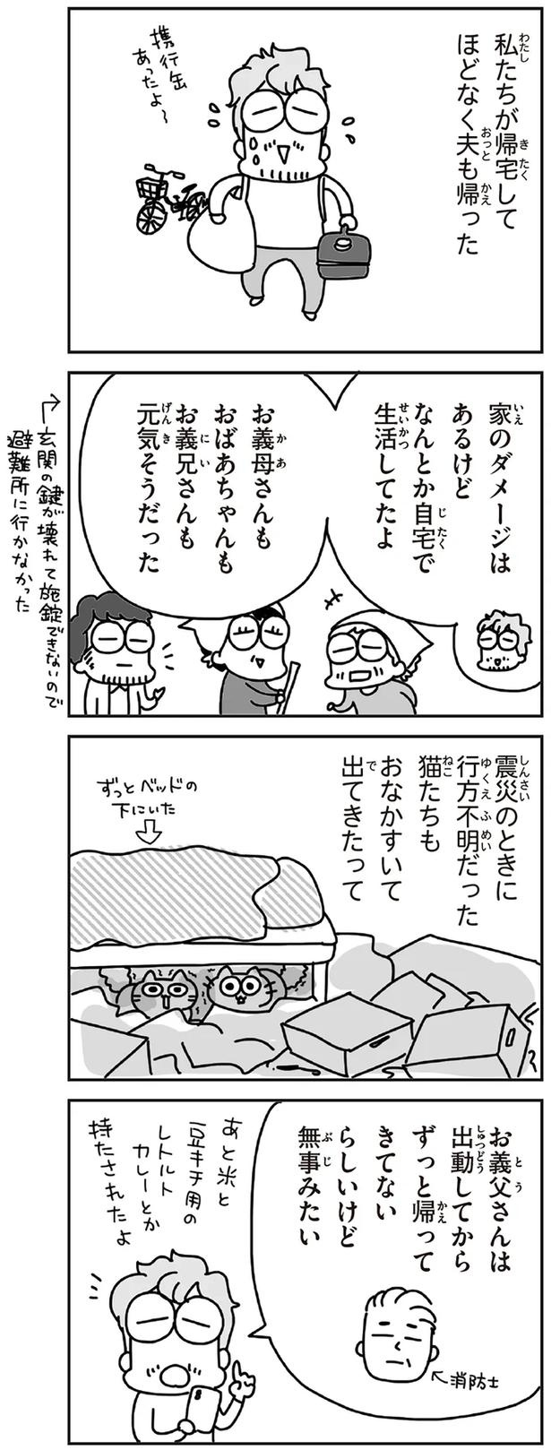 「むかしのじしんでしょ」3.11震災後に生まれた子どもたちに語る母の体験／今日、地震がおきたら（画像117/259枚目）